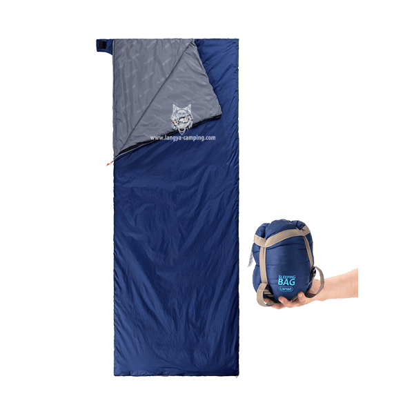 OEM ultra light envelope hiking sleeping bag LY-429