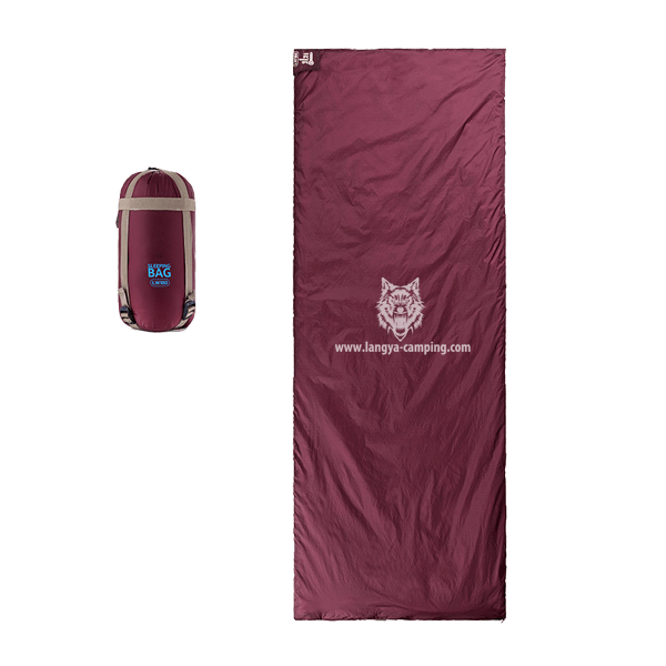 OEM ultra light envelope hiking sleeping bag LY-429